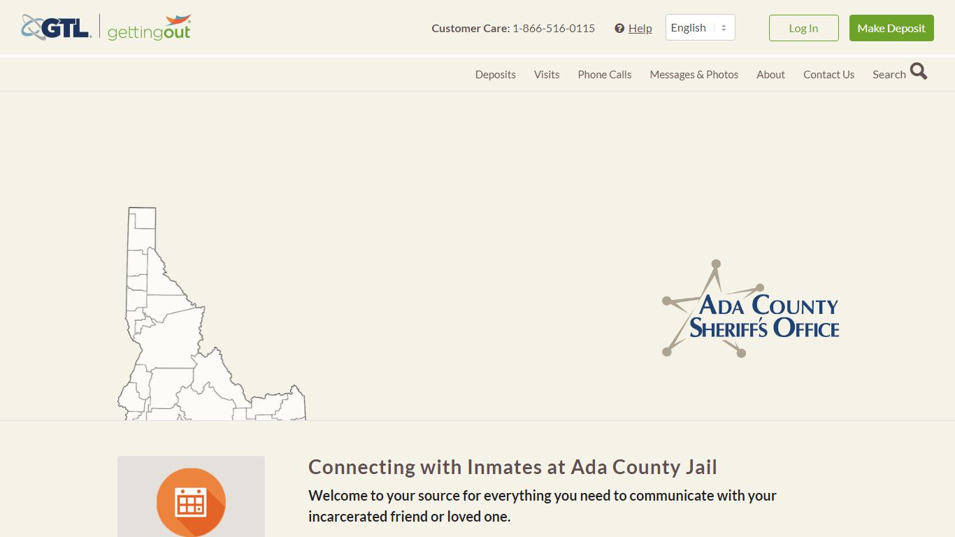 Ada County Jail - Inmate Calls and Video Visits - GettingOut